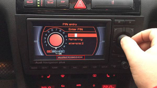 autoradio code Audi Chronus gratuit