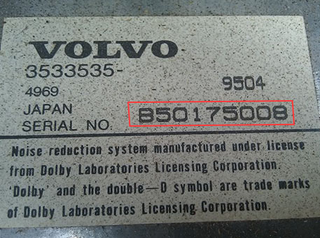 autoradio code Volvo gratuit